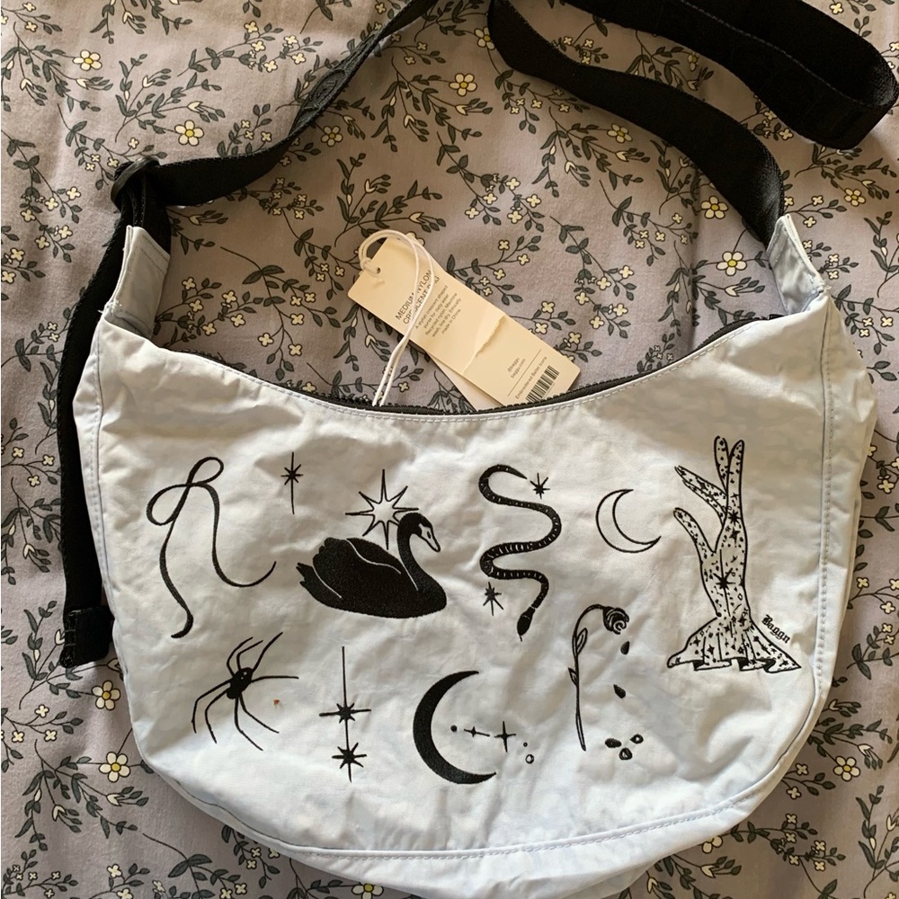 NWT Baggu Medium Crescent Bag with Ballet Icons